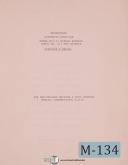 New England-Pratt & Whitney-New England Model No. 111, Magnetrace Profiling Parts List Manual Year (1964)-111-01